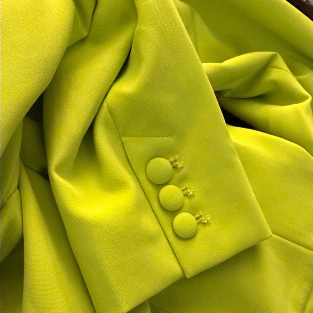 INC International Concepts Bright Green Blazer New size L - Picture 10 of 11